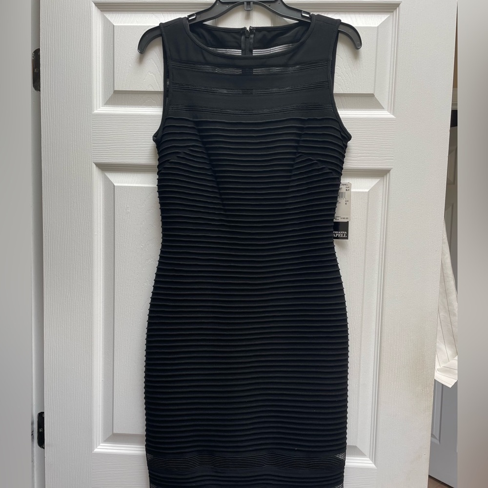 Black cocktail dress